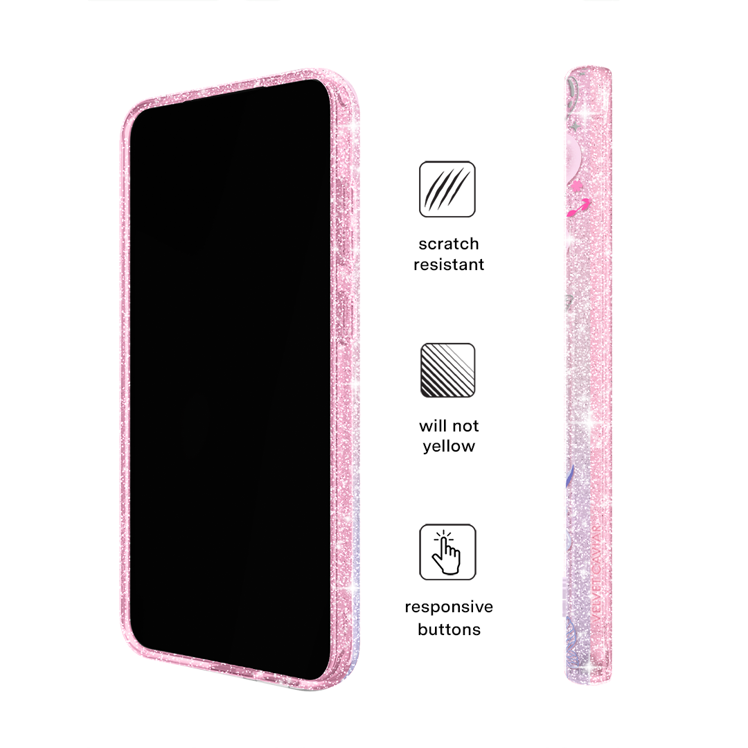 Wicked Glinda’s Bubble Glitter Samsung Case