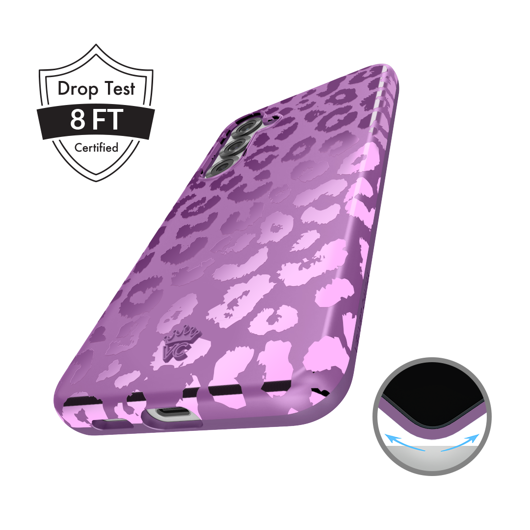 Amethyst Leopard Samsung Case