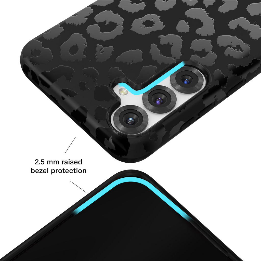 Black Leopard Samsung Case