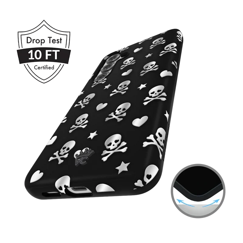 Chrome Skulls Samsung Case