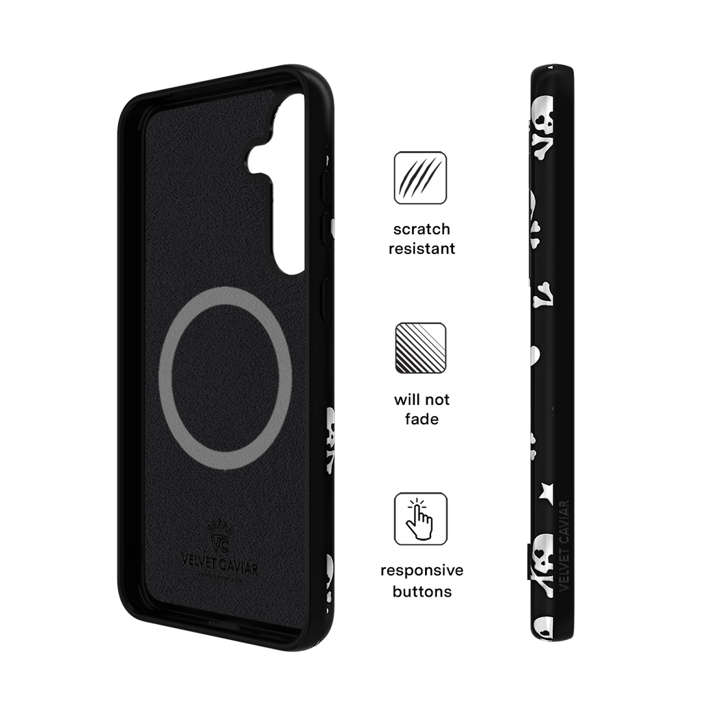 Chrome Skulls Samsung Case