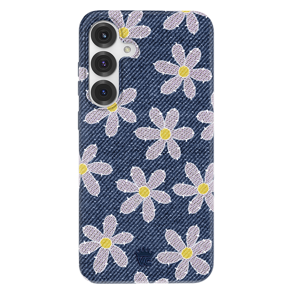 Denim Daisy Samsung Case