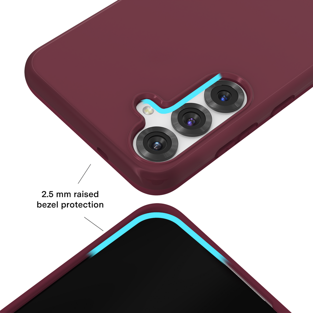 Burgundy 1990 Samsung Case