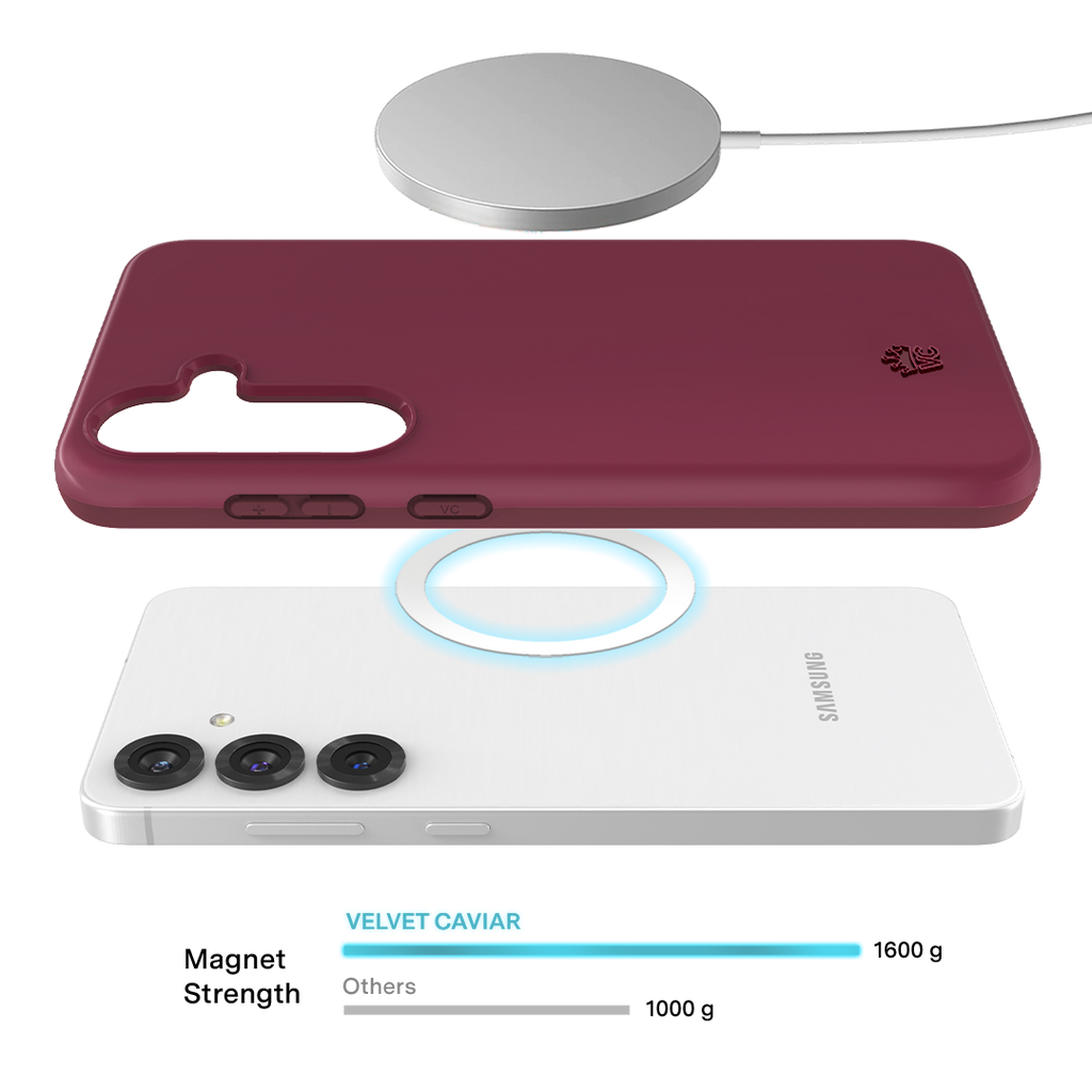 Burgundy 1990 Samsung Case