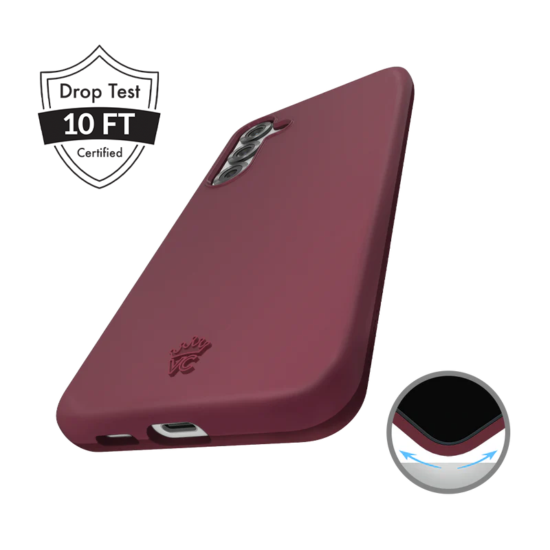 Burgundy 1990 Samsung Case