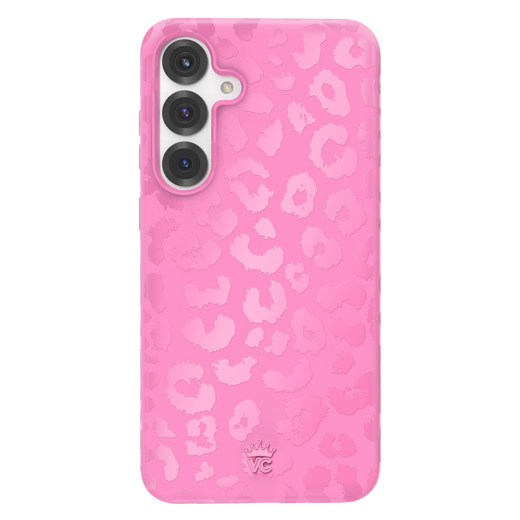 Hot Pink Leopard Samsung Case