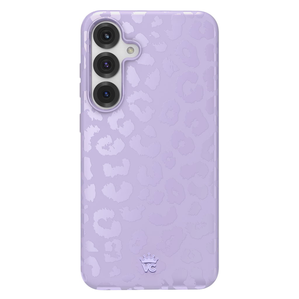Lilac Leopard Samsung Case