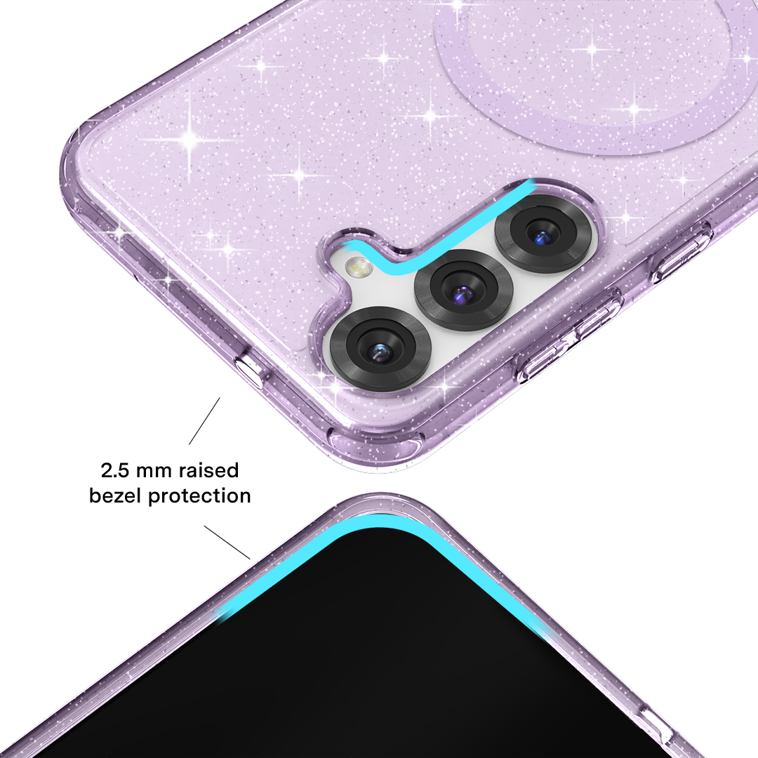 Lilac Stardust Samsung Case
