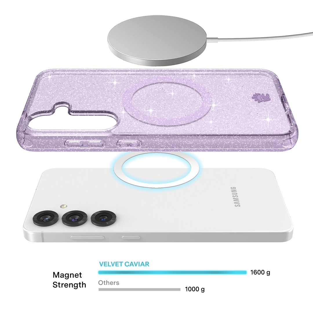 Lilac Stardust Samsung Case