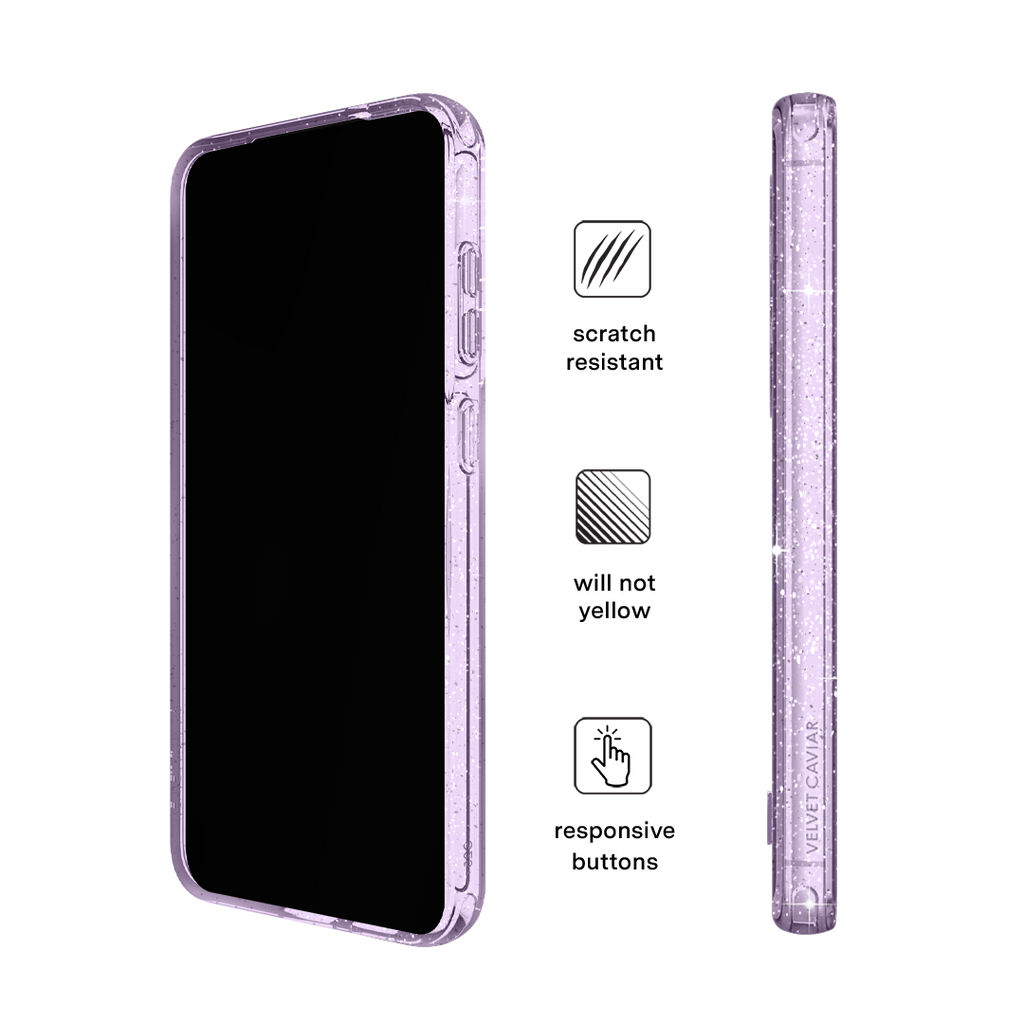 Lilac Stardust Samsung Case