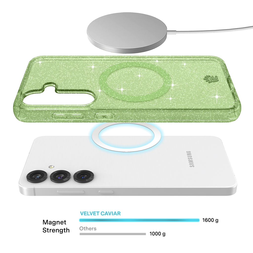 Lime Stardust Samsung Case