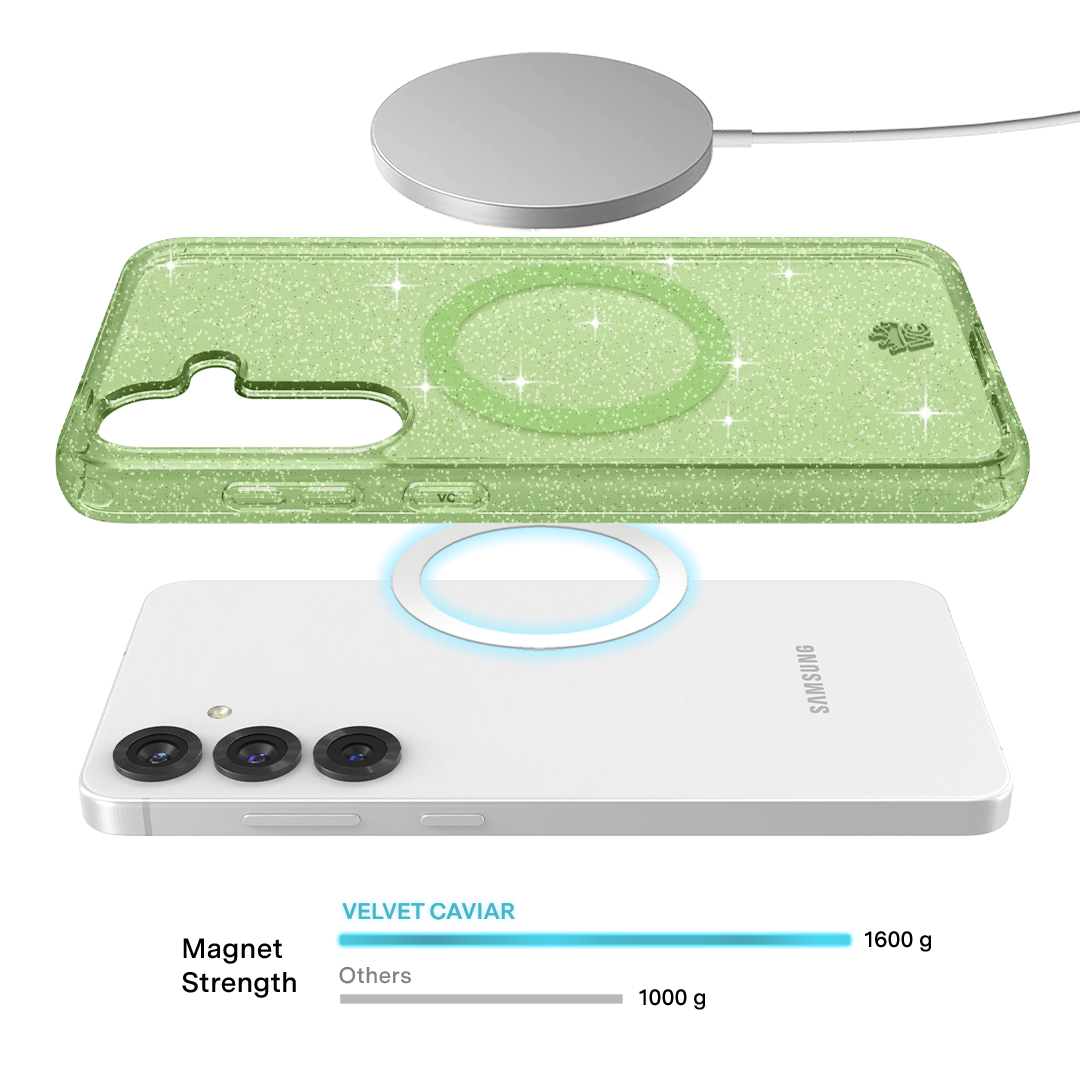 Lime Stardust Samsung Case