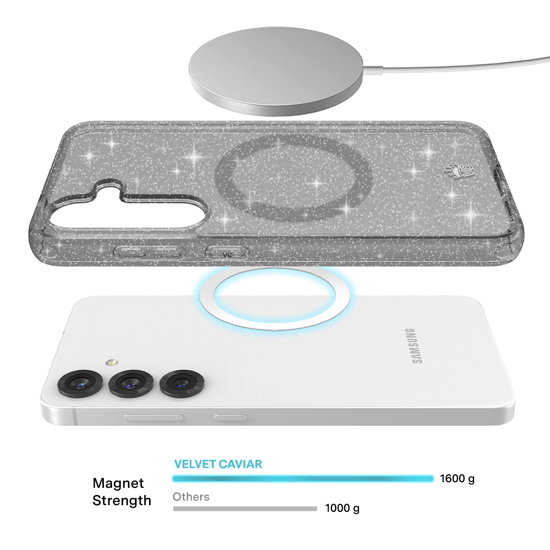 Grey Stardust Samsung Case