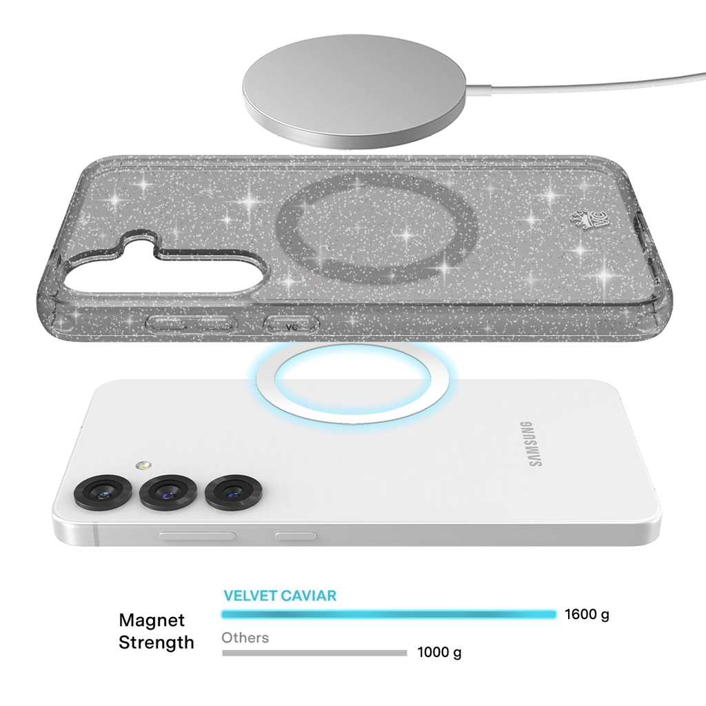 Grey Stardust Samsung Case