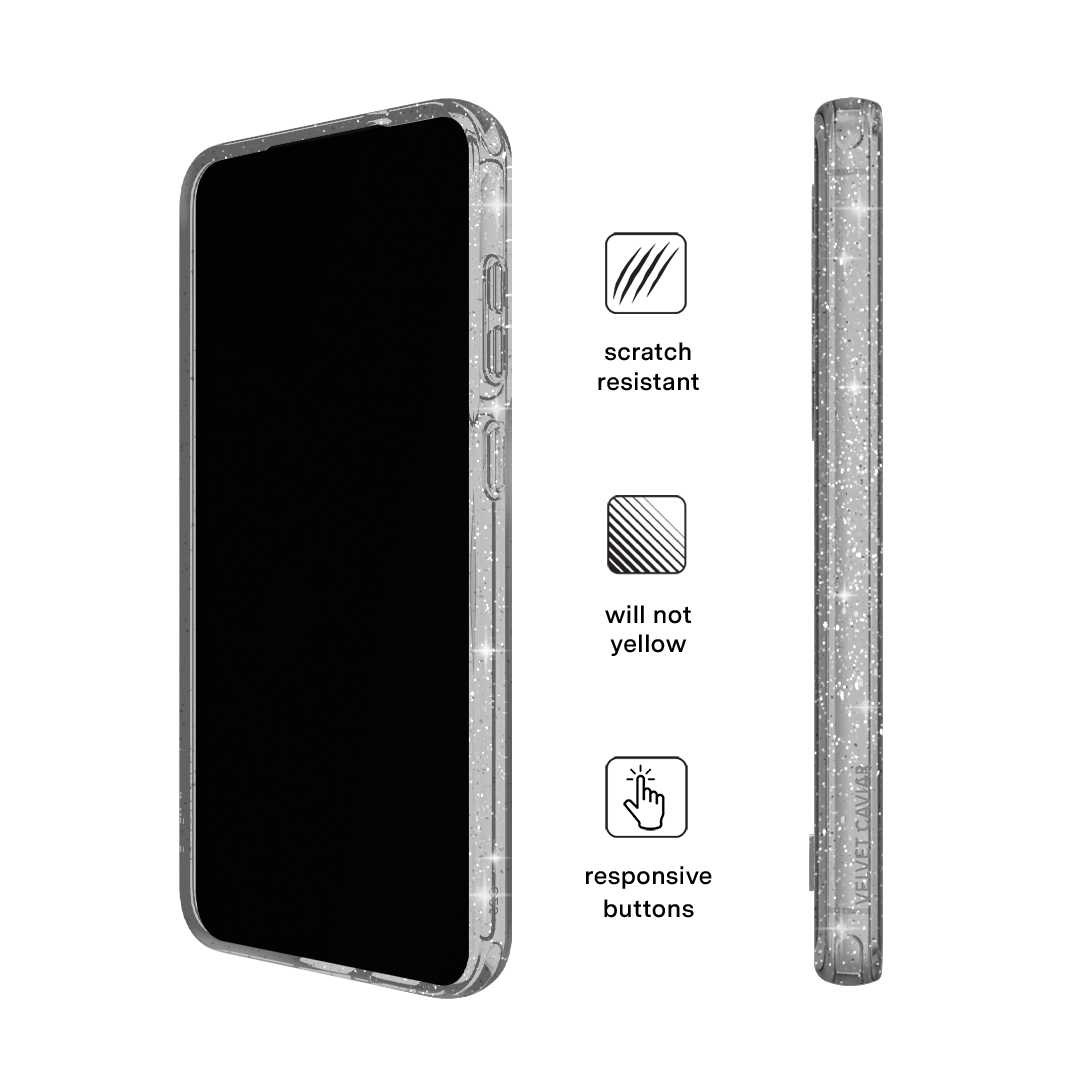 Grey Stardust Samsung Case