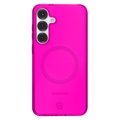 Neon Pink Clear Samsung Case