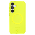 Neon Yellow Clear Samsung Case