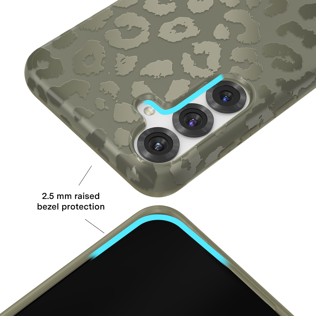 Olive Leopard Samsung Case