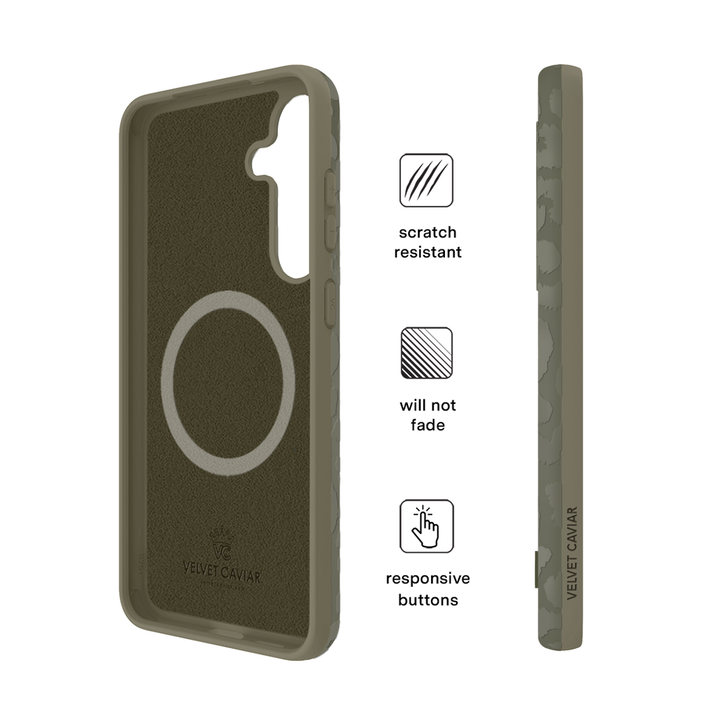 Olive Leopard Samsung Case