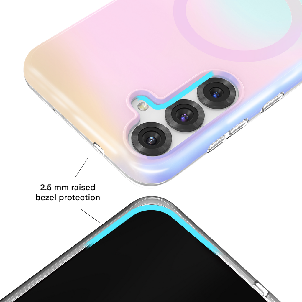 White Opal Samsung Case