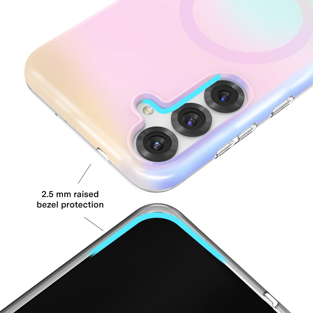 White Opal Samsung Case