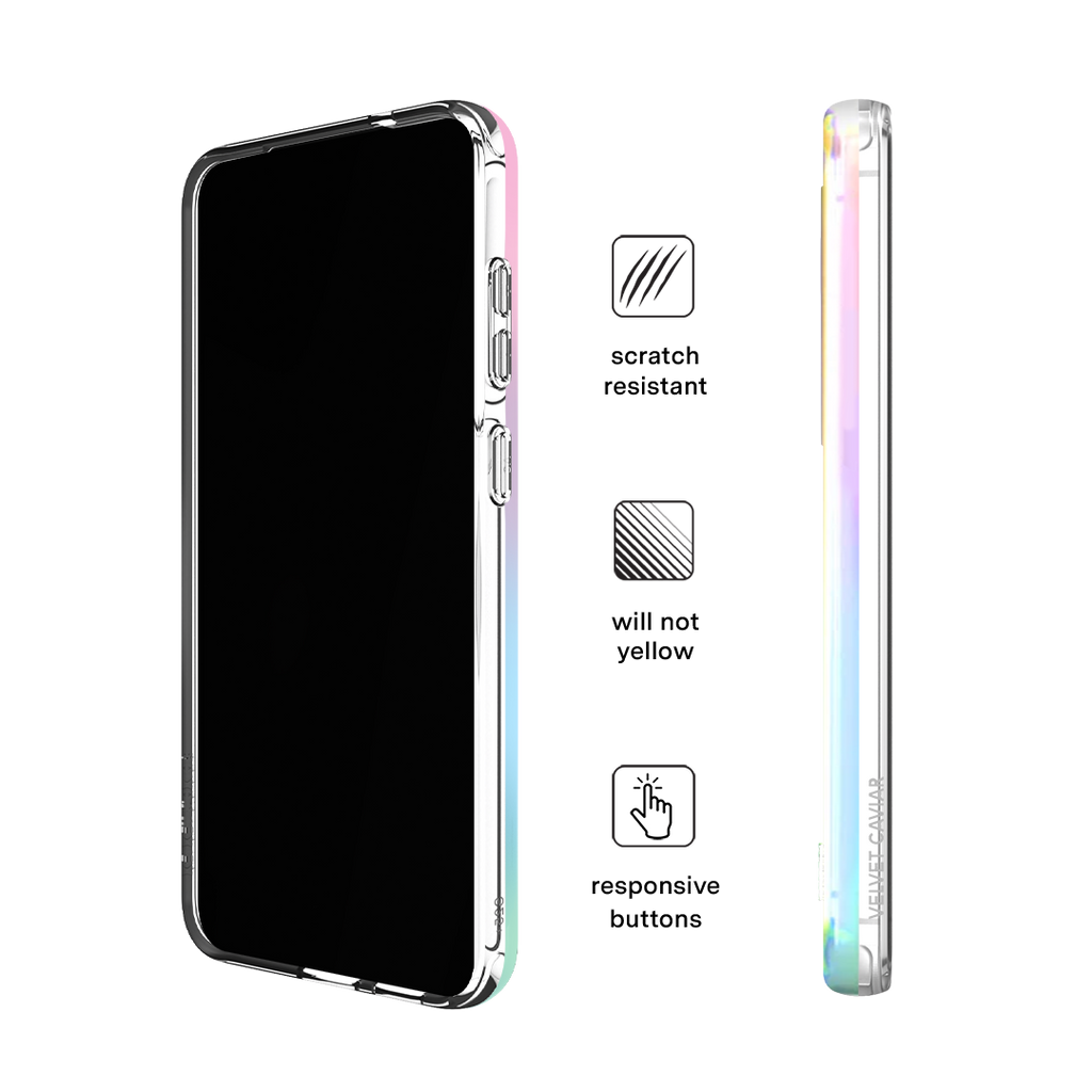 White Opal Samsung Case