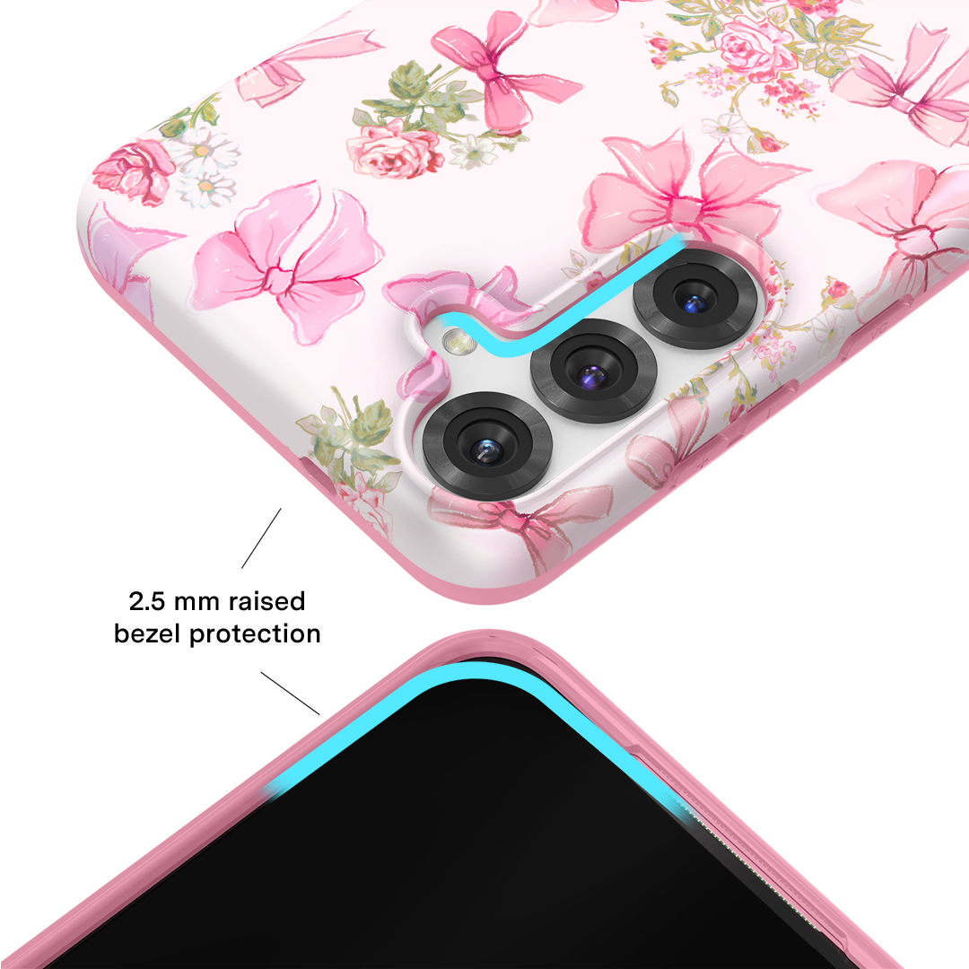 Posie Pink Bow Samsung Case