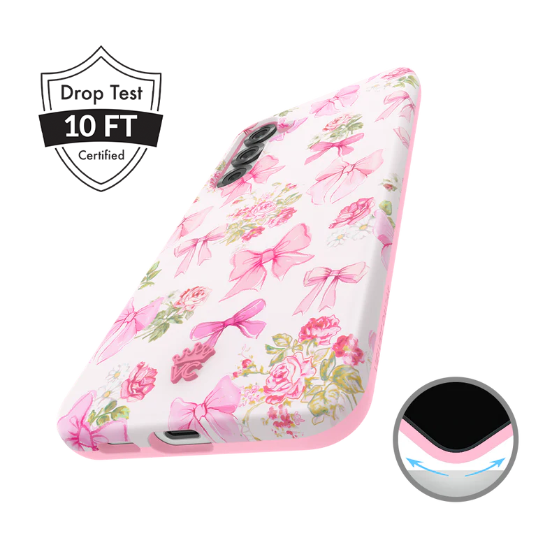 Posie Pink Bow Samsung Case