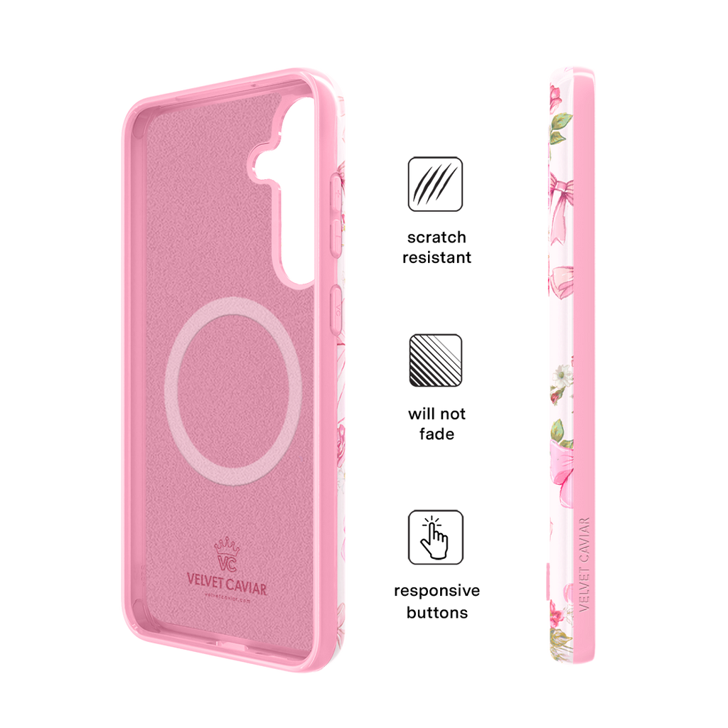 Posie Pink Bow Samsung Case