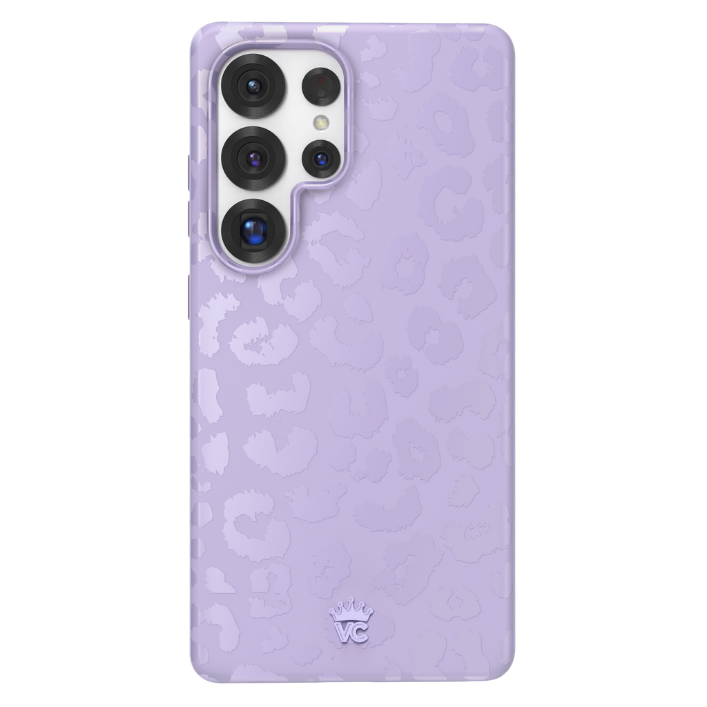 Lilac Leopard Samsung Case