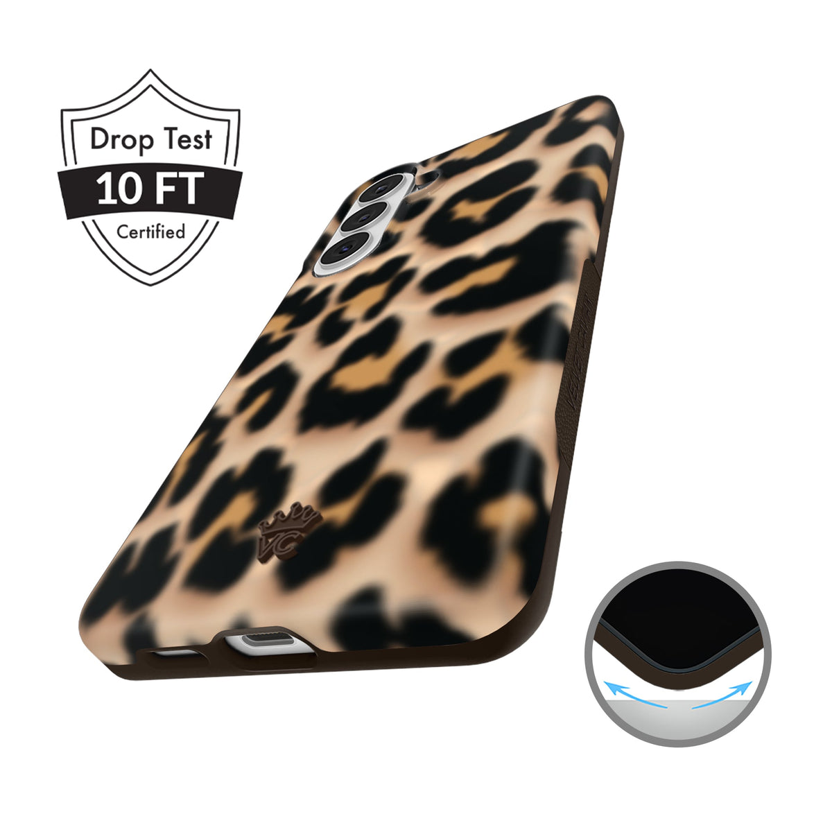 It Girl Blonde Leopard Samsung Case