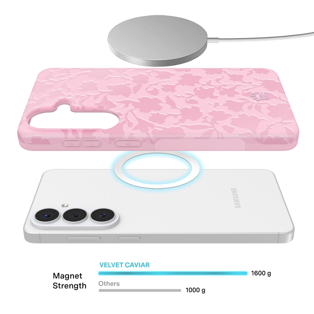 Magical Mauve Floral Samsung Case