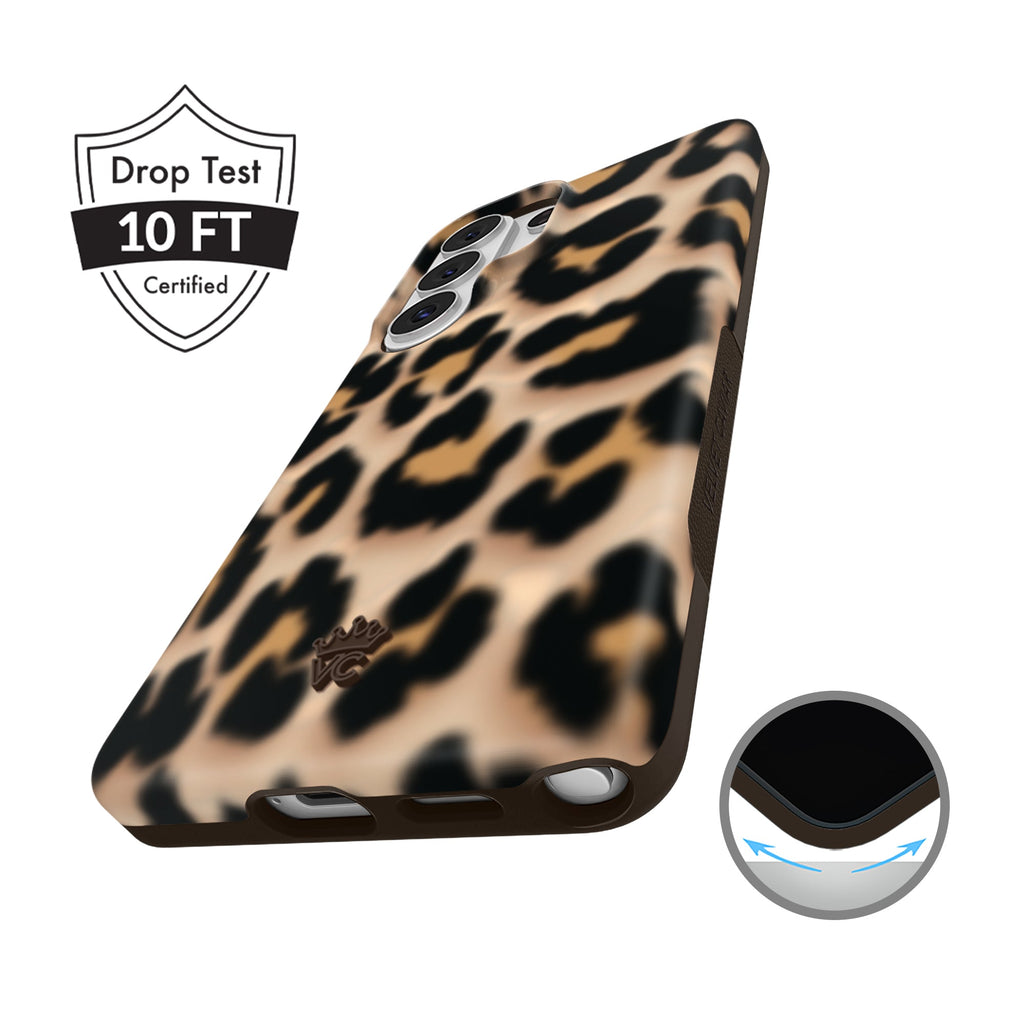 It Girl Blonde Leopard Samsung Case
