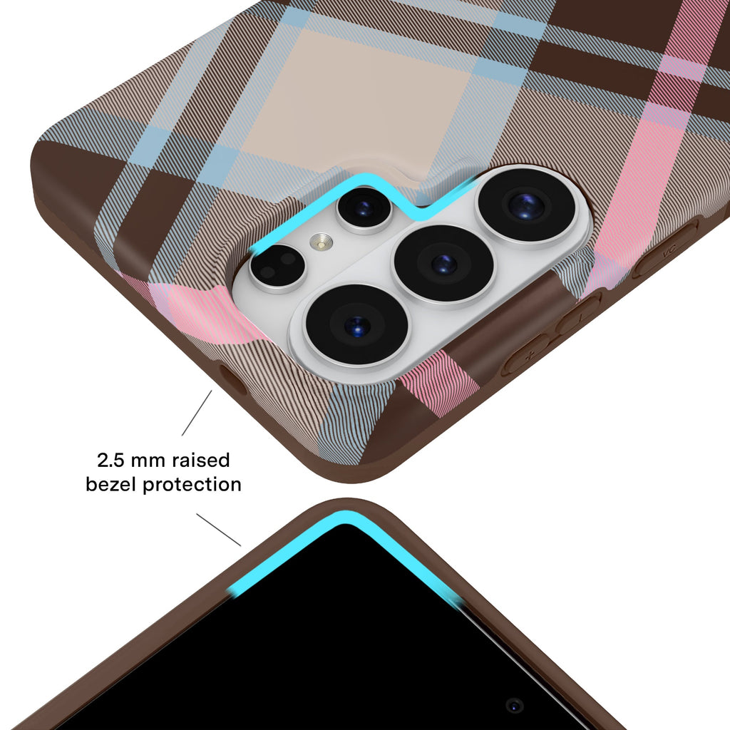 London Plaid Samsung Case