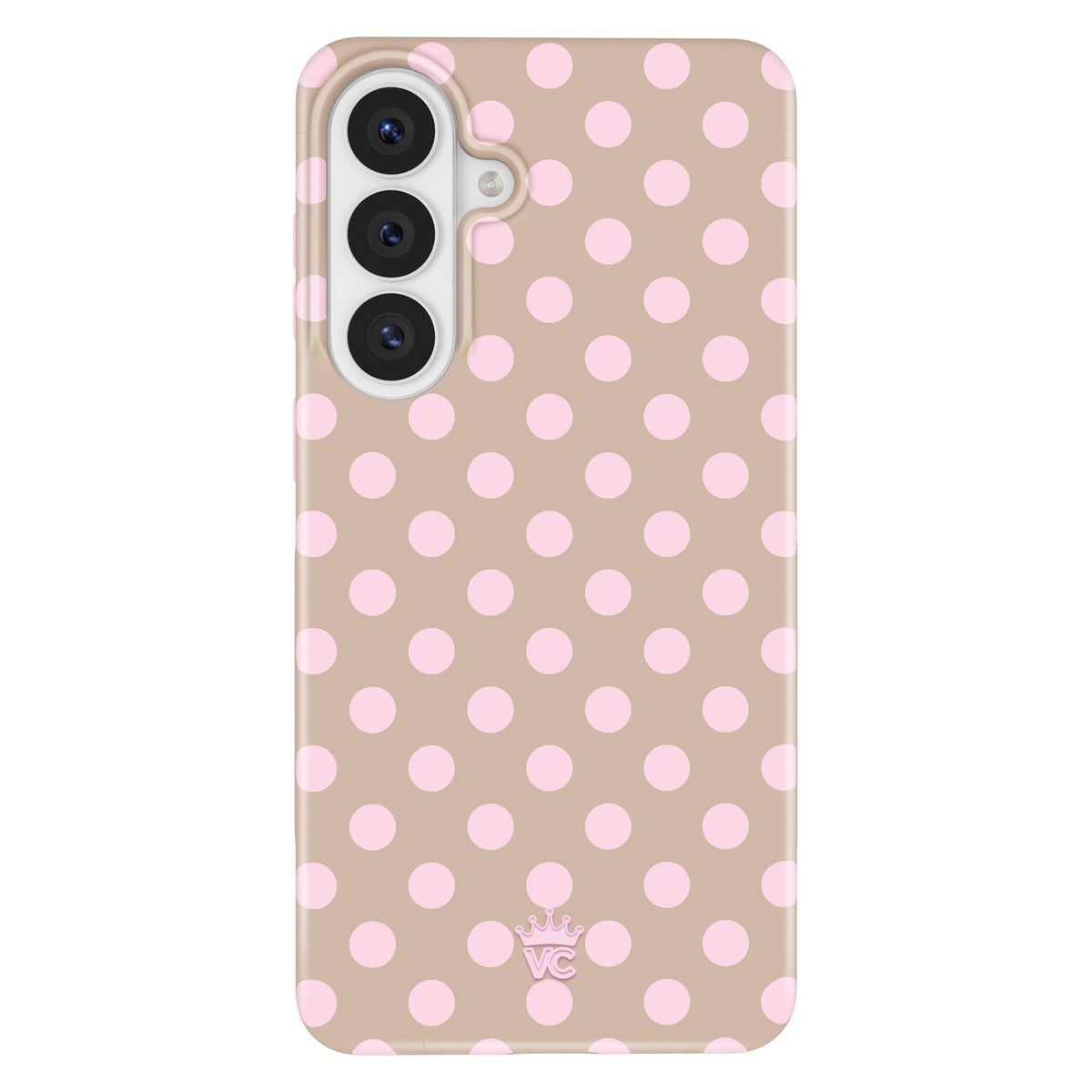Brown Sugar Polka Dot Samsung Case