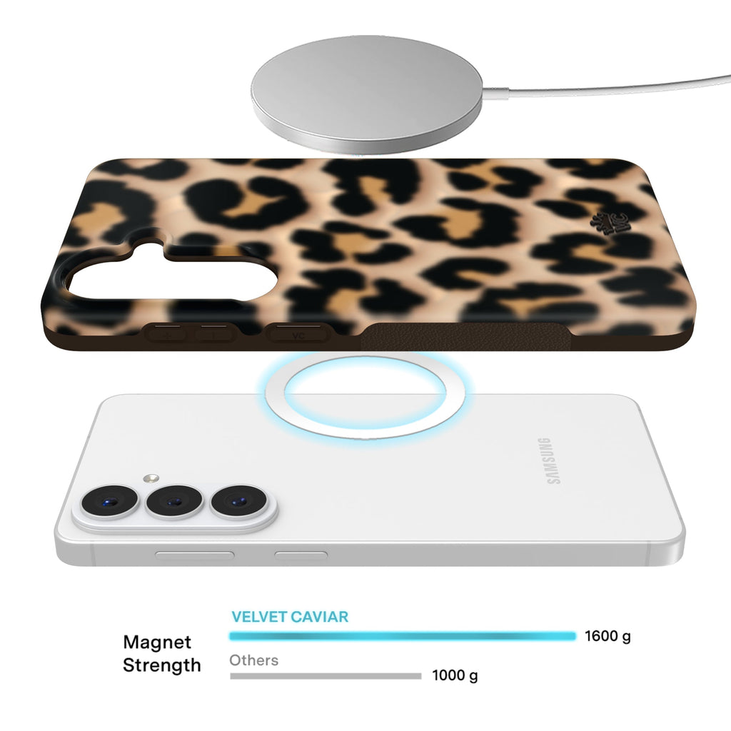 It Girl Blonde Leopard Samsung Case