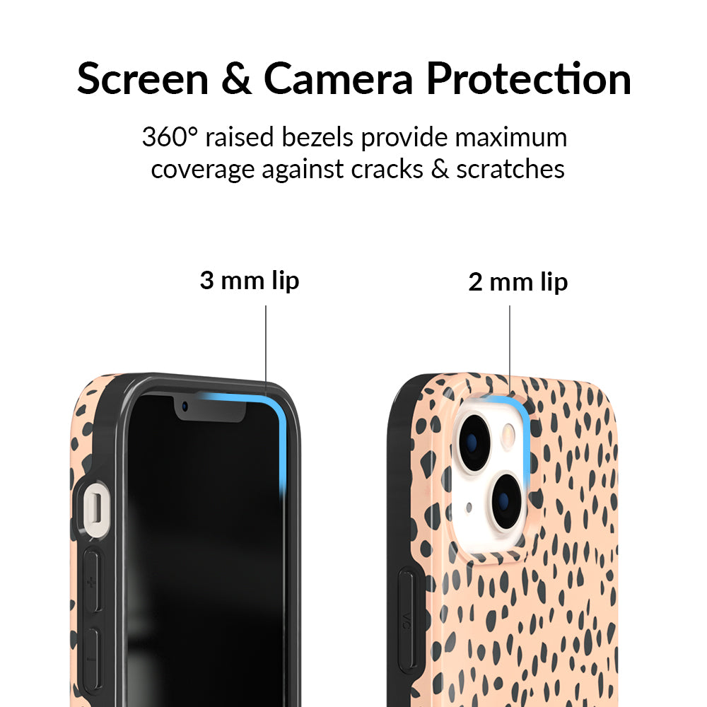 Spotted Nude Cheetah iPhone Case