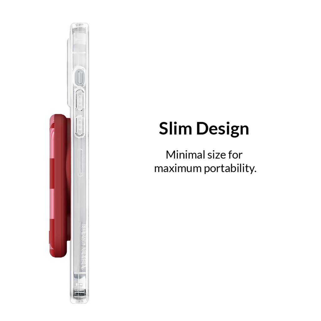 Rose Vibe Checkered Portable MagSafe Charger Power Pack