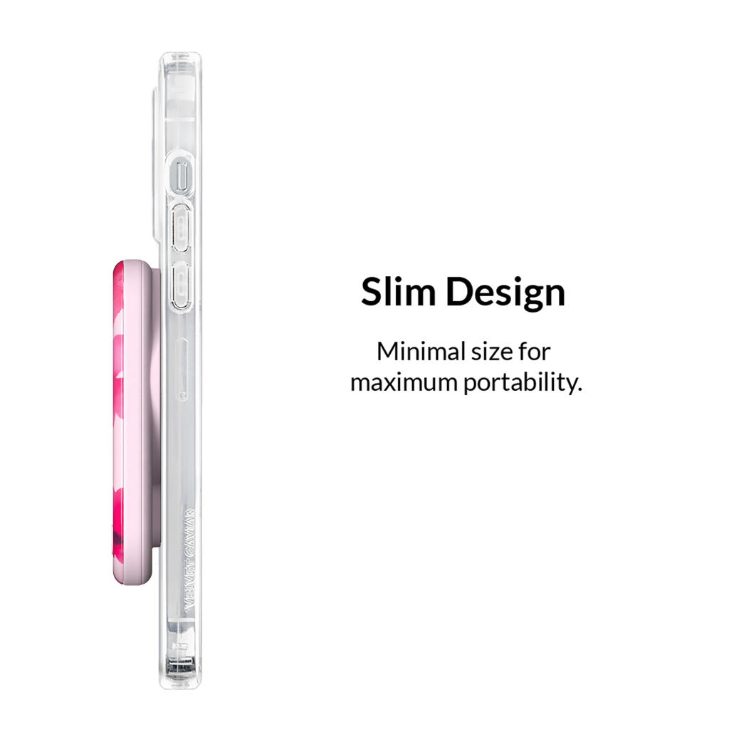 Cherry Blossom Portable MagSafe Charger Power Pack