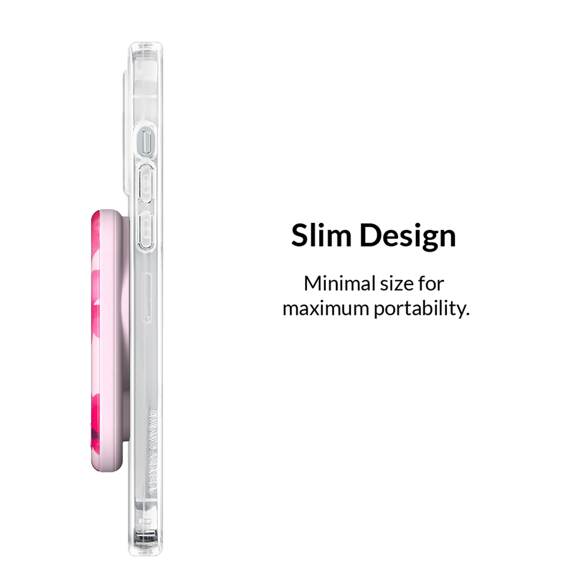 Cherry Blossom Portable MagSafe Charger Power Pack
