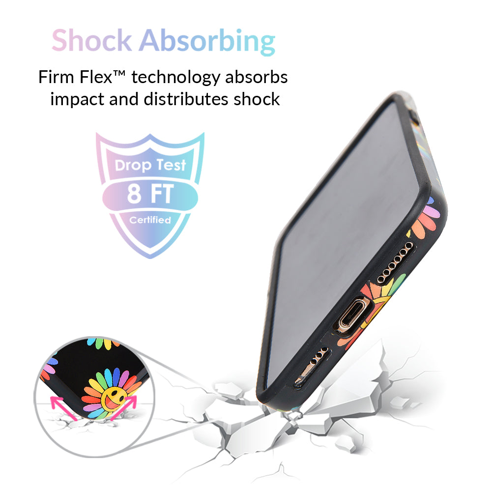 Rainbow Smiley iPhone Case