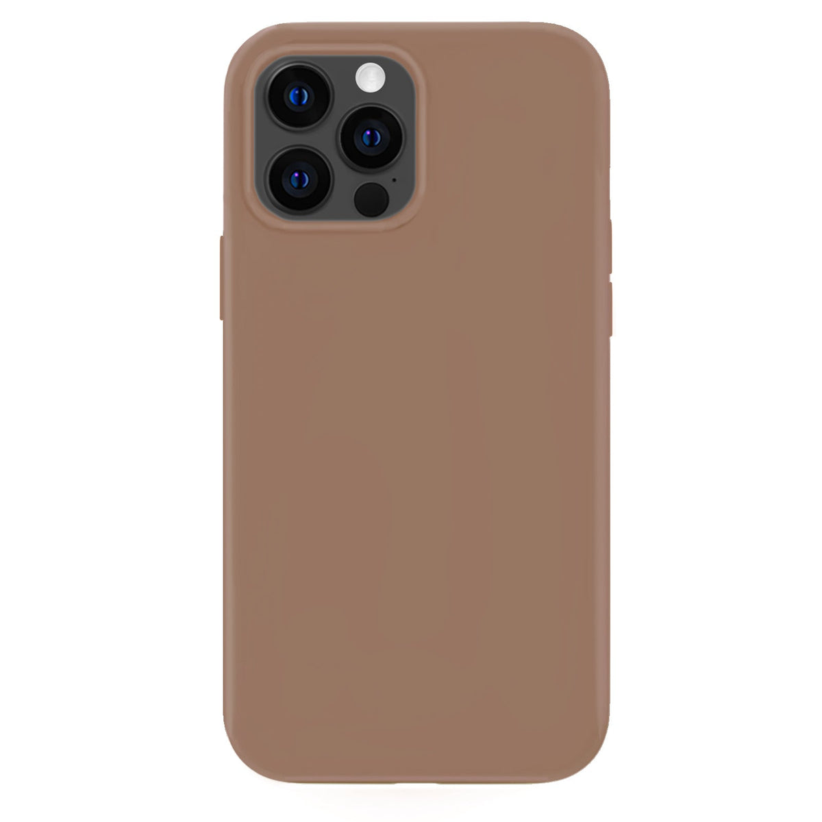 Brown Silicone iPhone Case