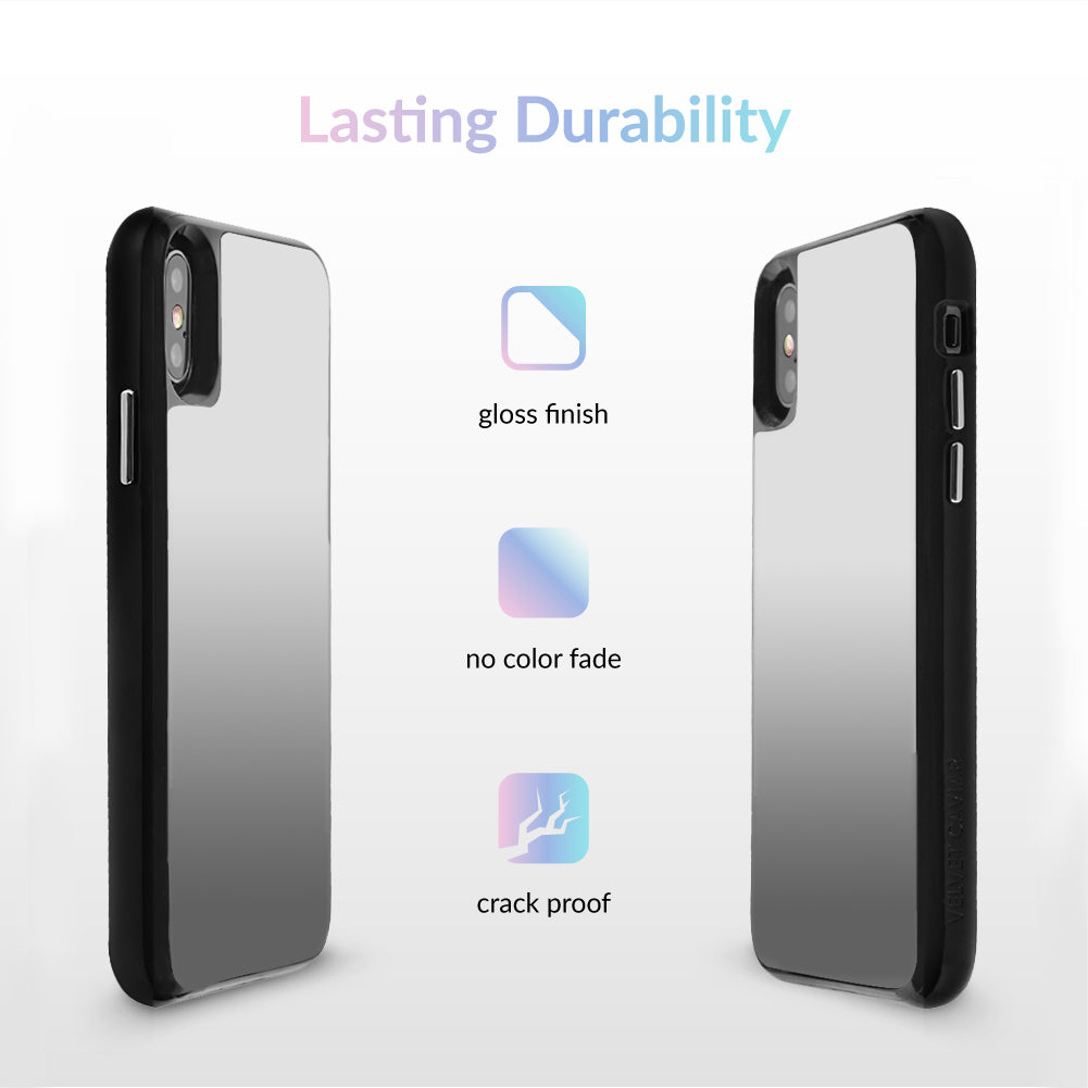 Silver Reflective Mirror iPhone Case