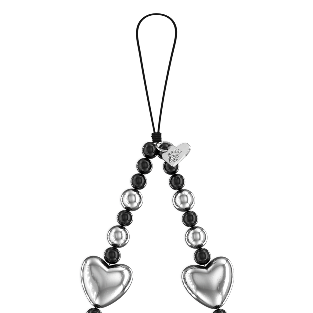Chrome Skulls Phone Charm