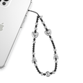 Chrome Skulls Phone Charm