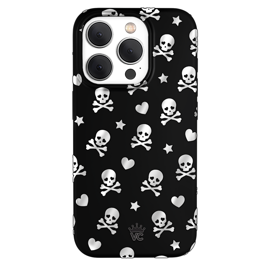 Chrome Skulls iPhone Case