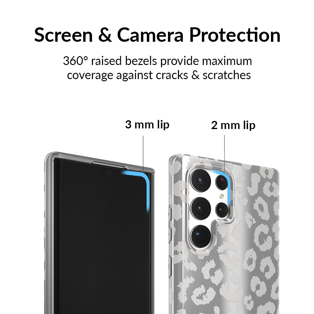 Chrome Leopard Samsung Case