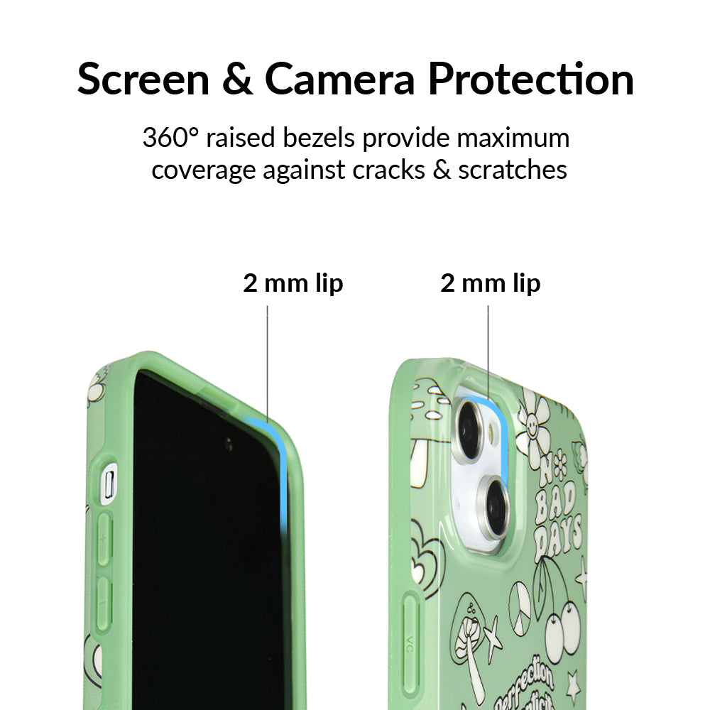 Good Vibes Matcha iPhone Case