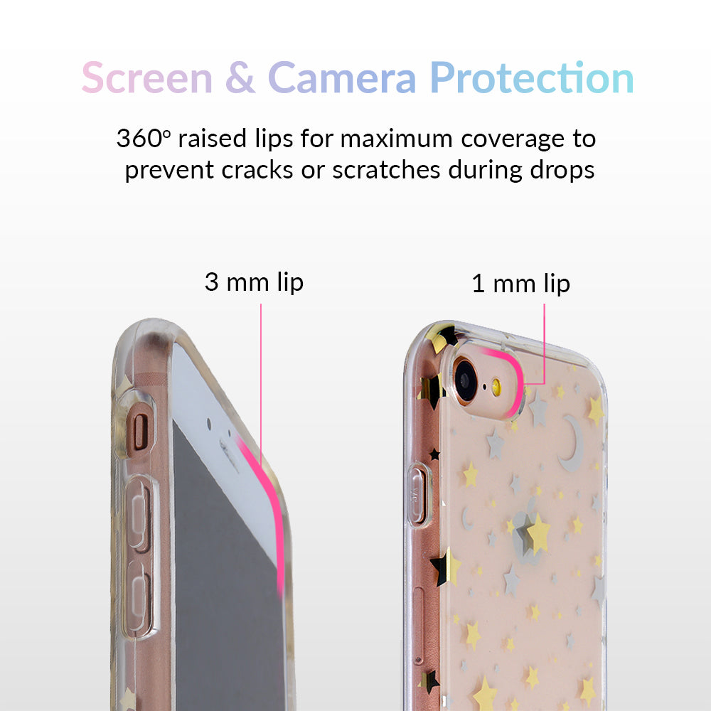 Starry Night Clear iPhone Case