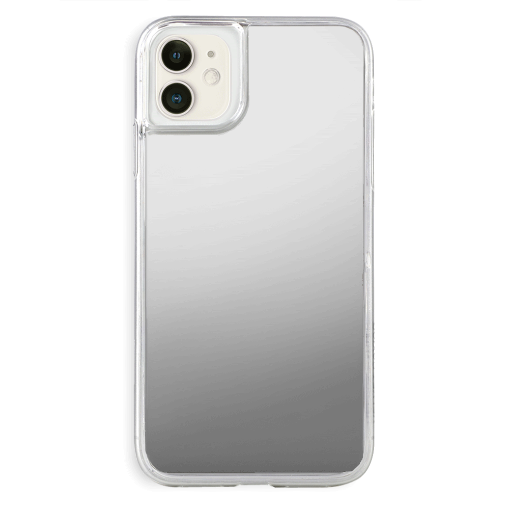 Silver Reflective Mirror iPhone Case